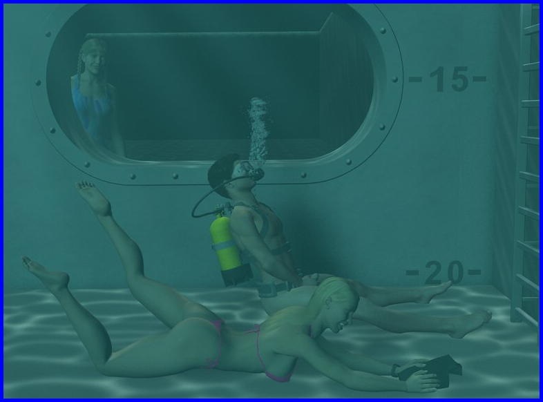 Underwater dildo